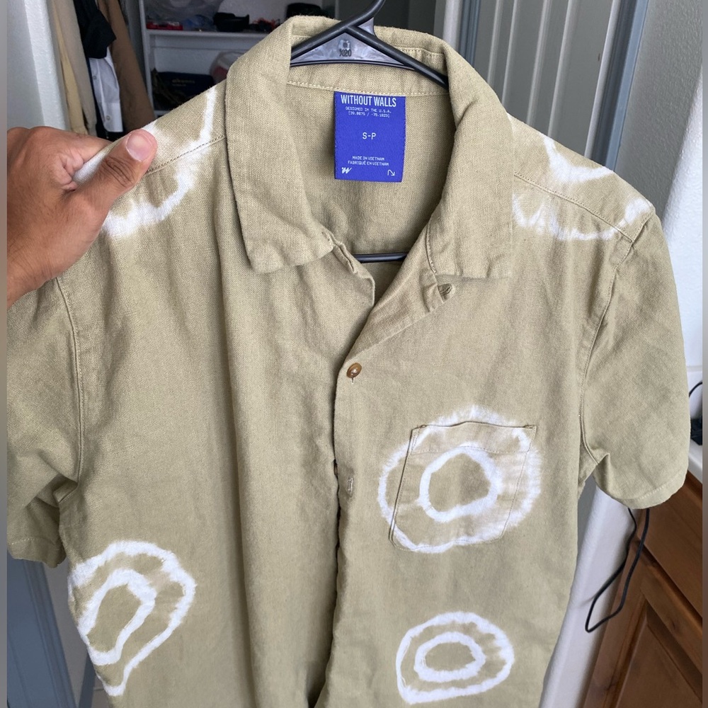 Urban Outfitters CANVAS Button down - NEW